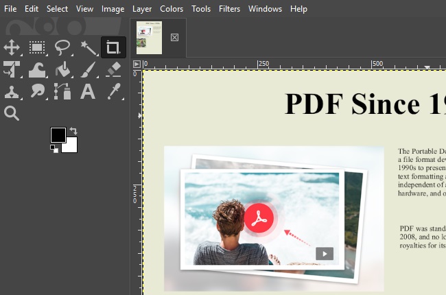pdf cropping image for windows mac